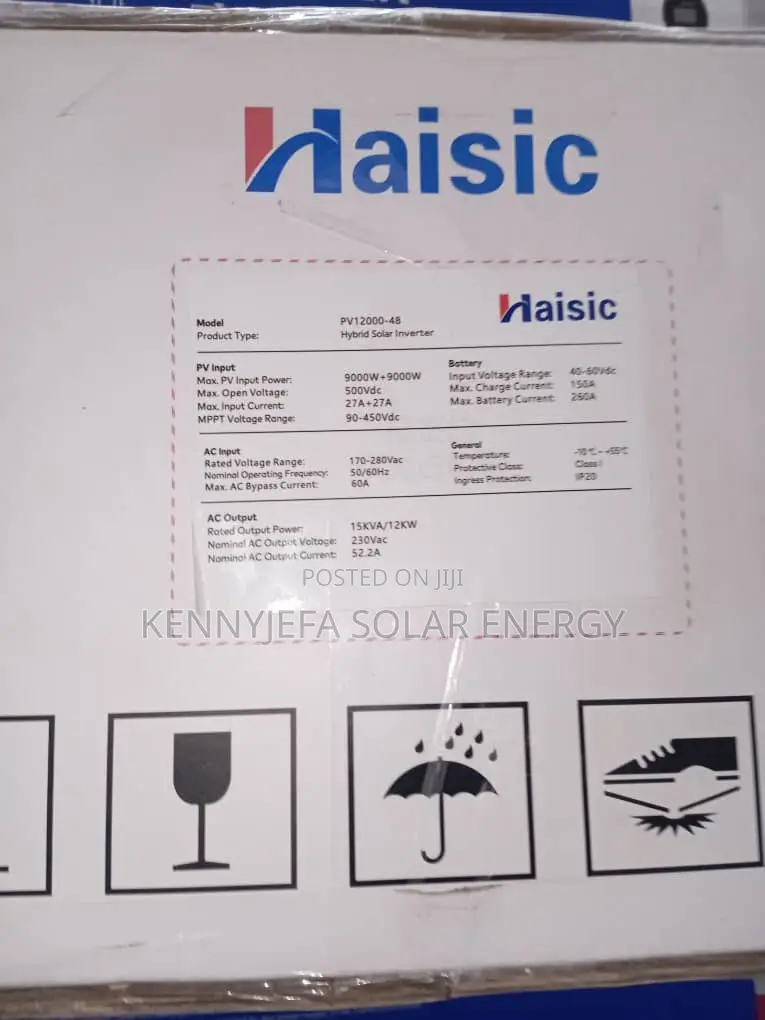 15kva Haisic Hybrid Inverter