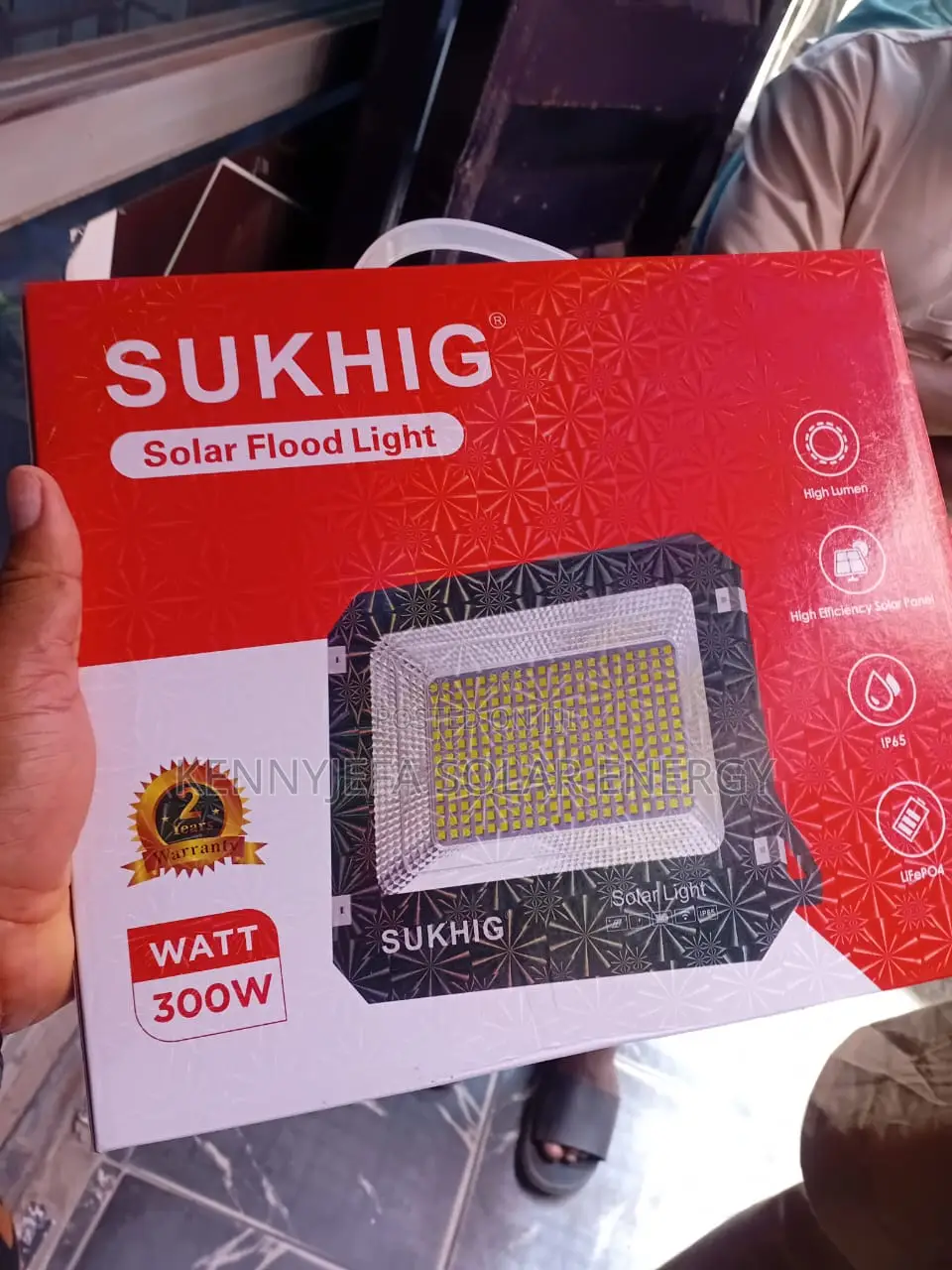Solar Floodlight Sukhig Is Available.