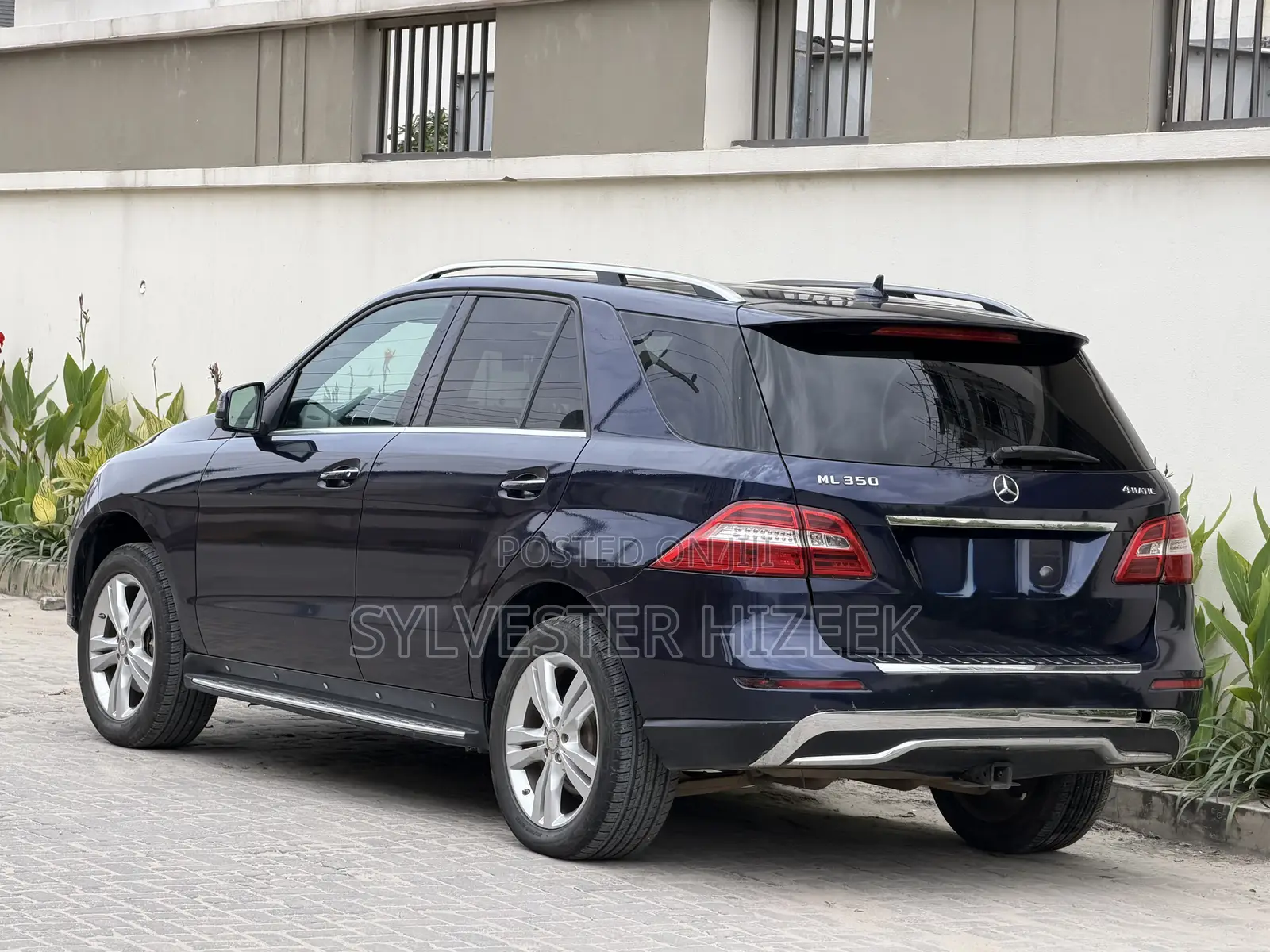 Mercedes-Benz M Class 2014 Blue