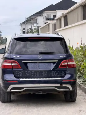 Mercedes-Benz M Class 2014 Blue