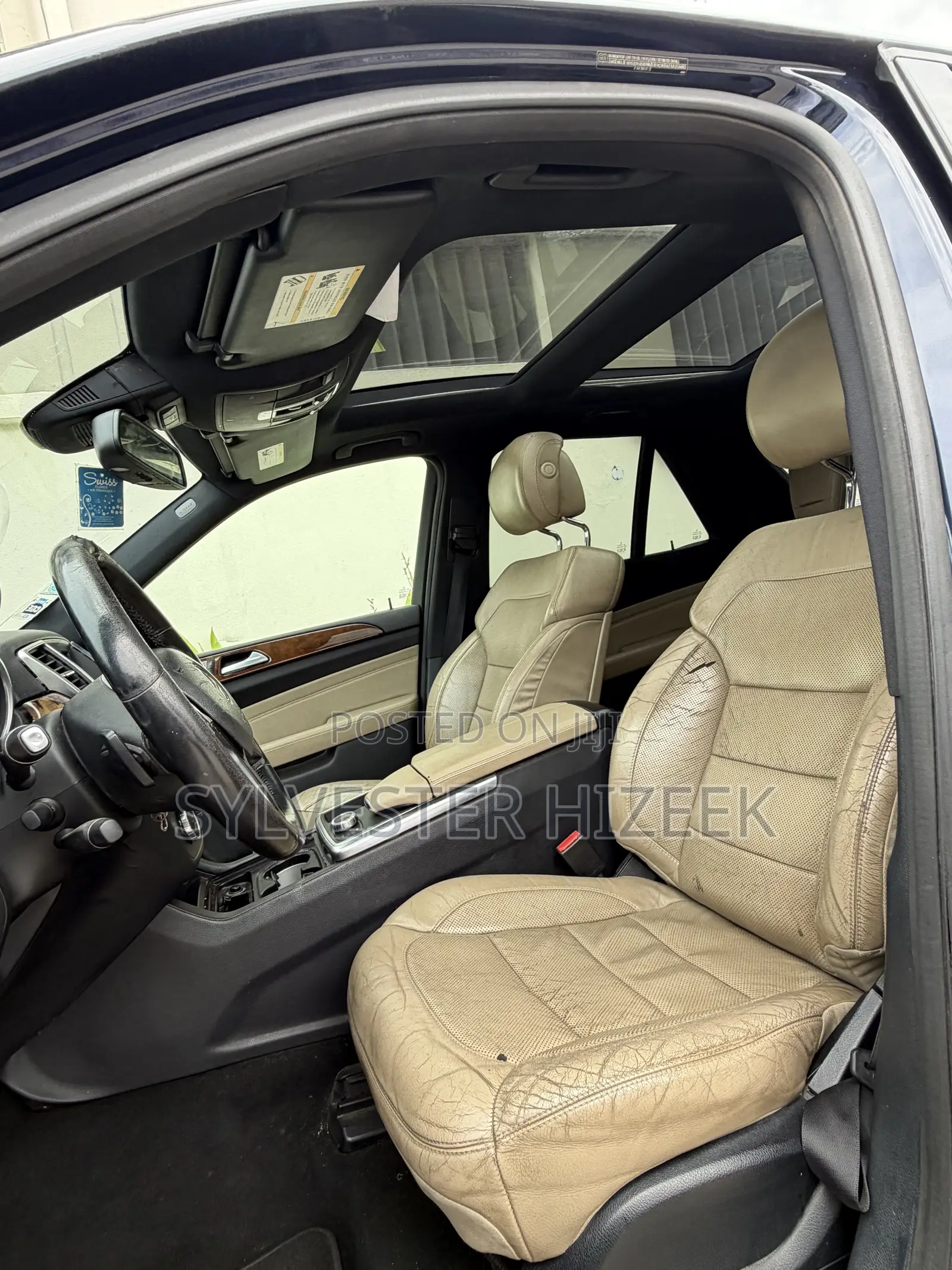 Mercedes-Benz M Class 2014 Blue