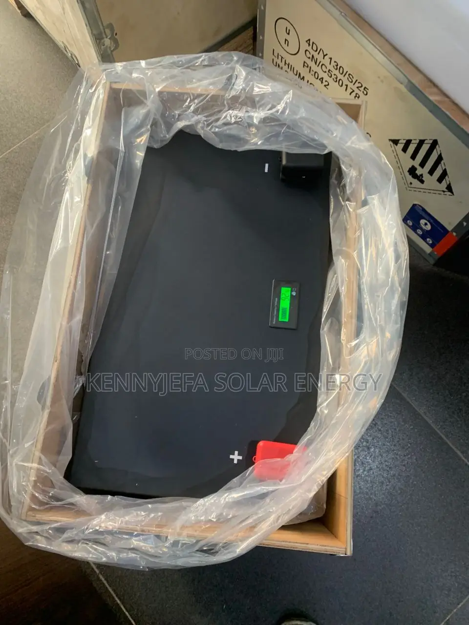 4kwh 12v Lithium Battery Haisic Black