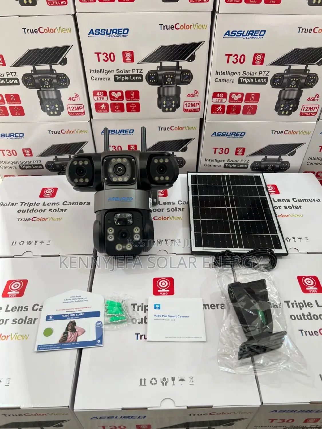 Solar CCTV Cameras With Sim