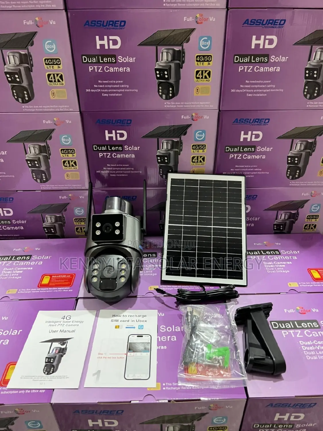 Solar CCTV Cameras With Sim