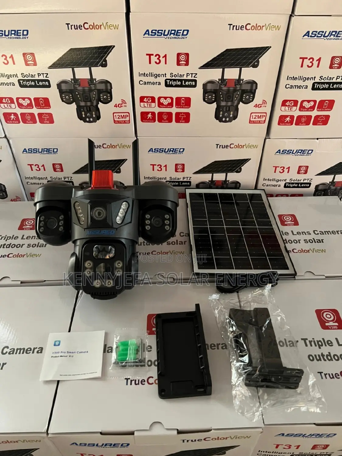 Solar CCTV Cameras With Sim