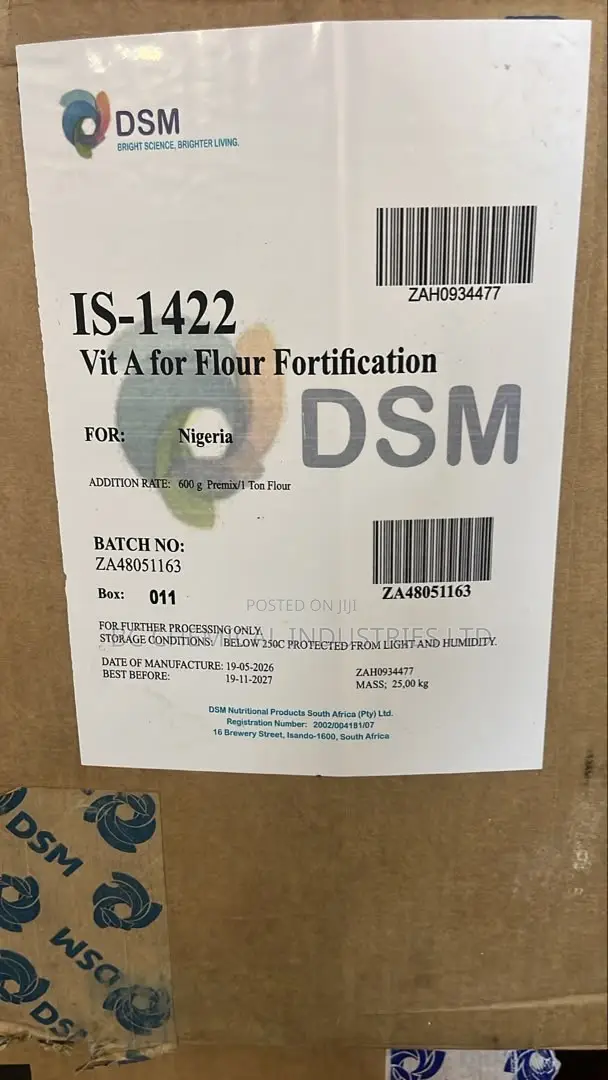 Vit a Premix for Flour Fortification