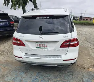 Mercedes-Benz M Class 2015 White
