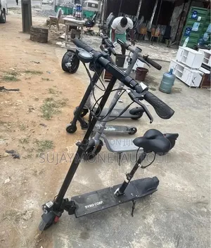 Standing Electric Scooter Bike That Has Seat