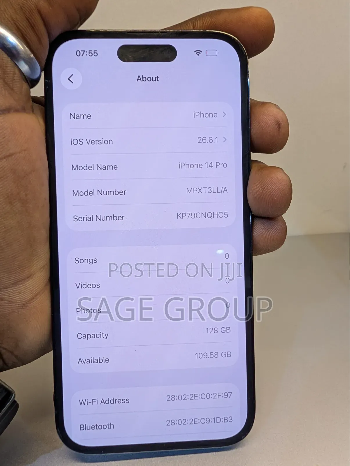 Apple iPhone 14 Pro 128 GB Black