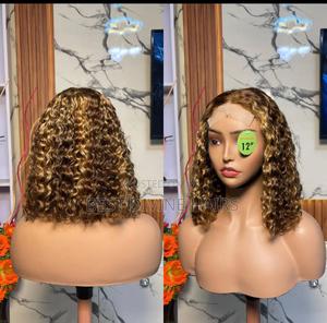 14" 4*4 Full Closure Jerry Curls Wig Human Hair