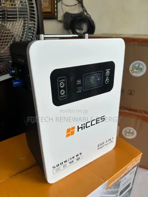 All in One Hicces 500w /1kwh Solar Generator