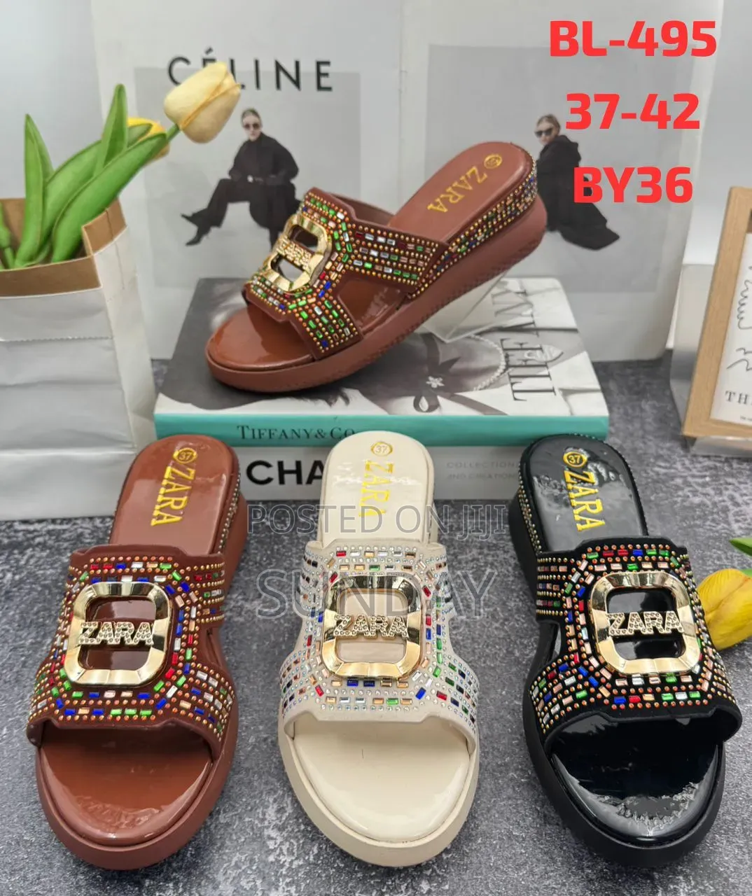 Ladies Flat Sandals