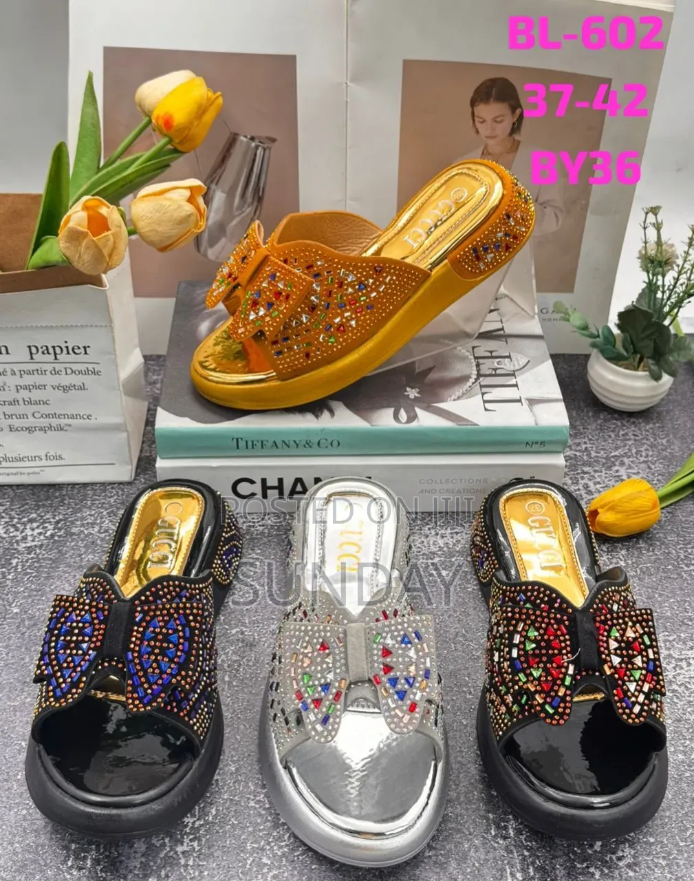 Ladies Flat Sandals