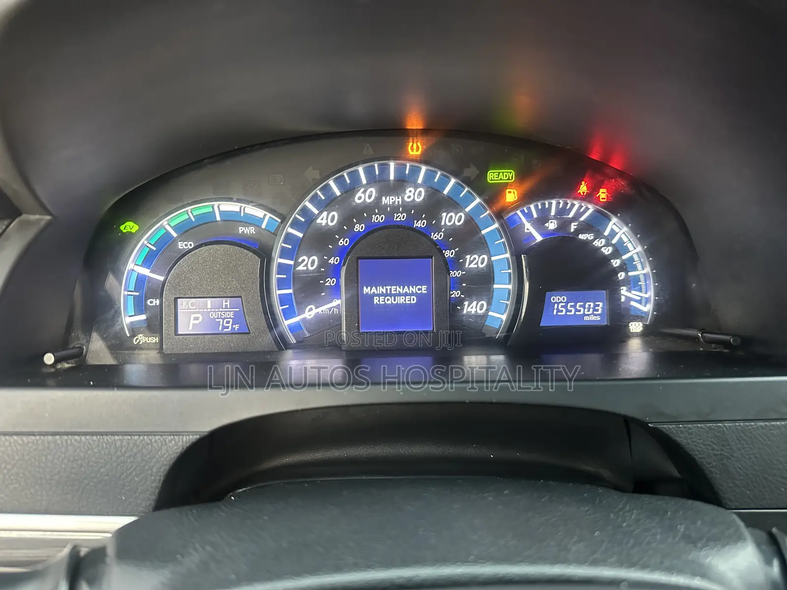 Toyota Camry Hybrid LE 2012 Gray
