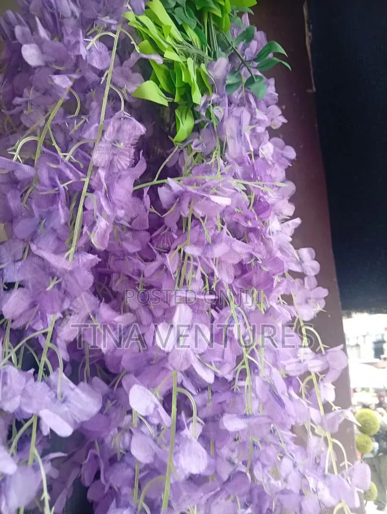 Artificial Dropping Flowers. Available in Different Colors.