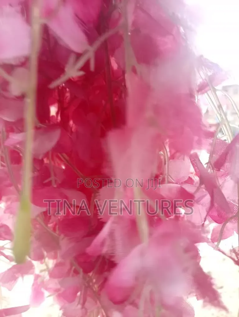 Artificial Dropping Flowers. Available in Different Colors.