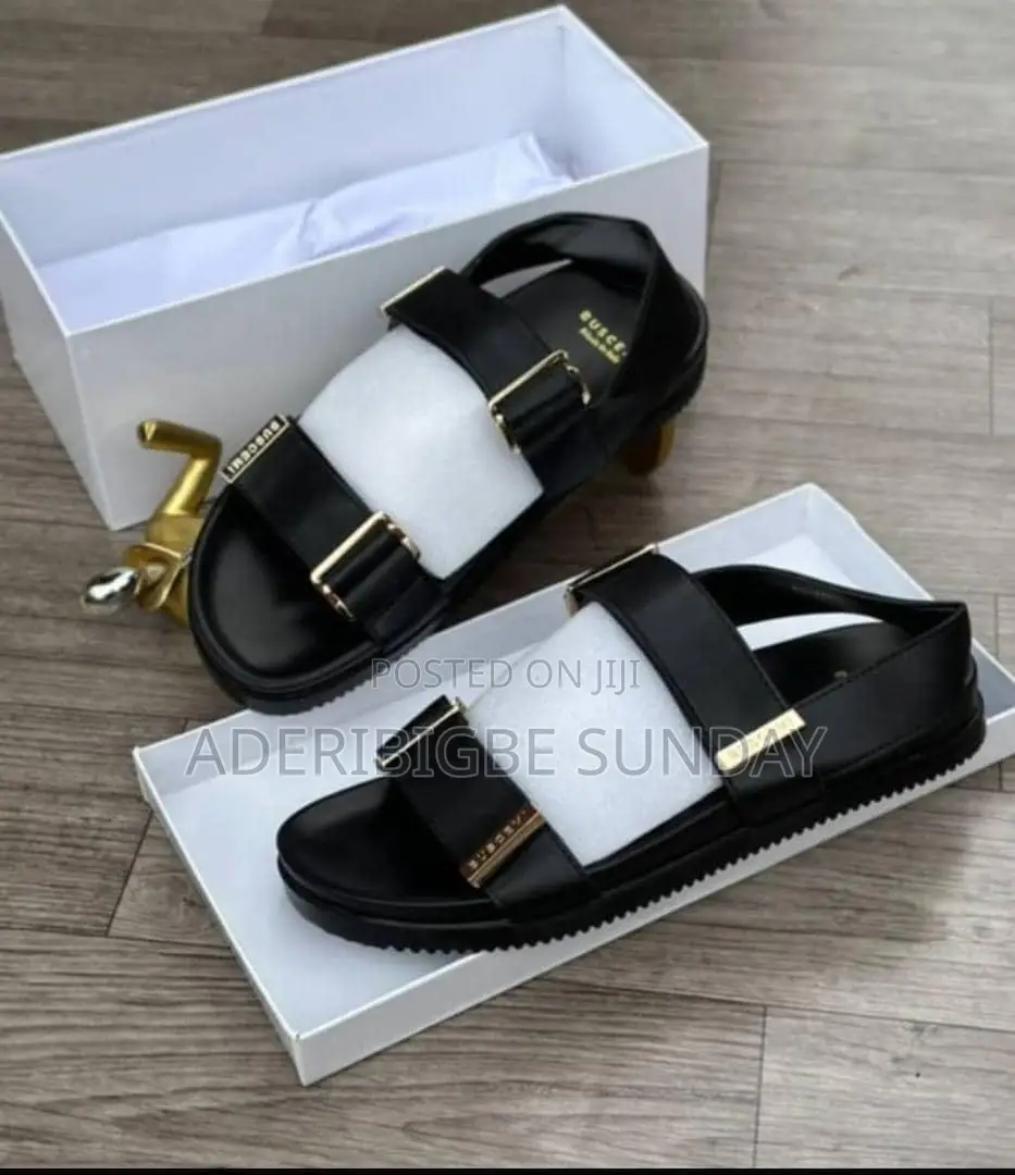 Classic Leather Men's Slides