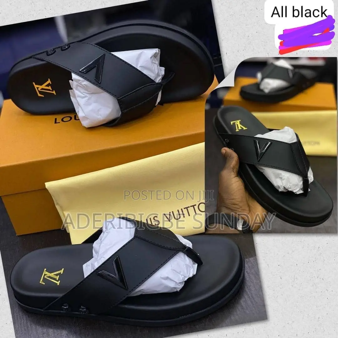Classic Leather Men's Slides