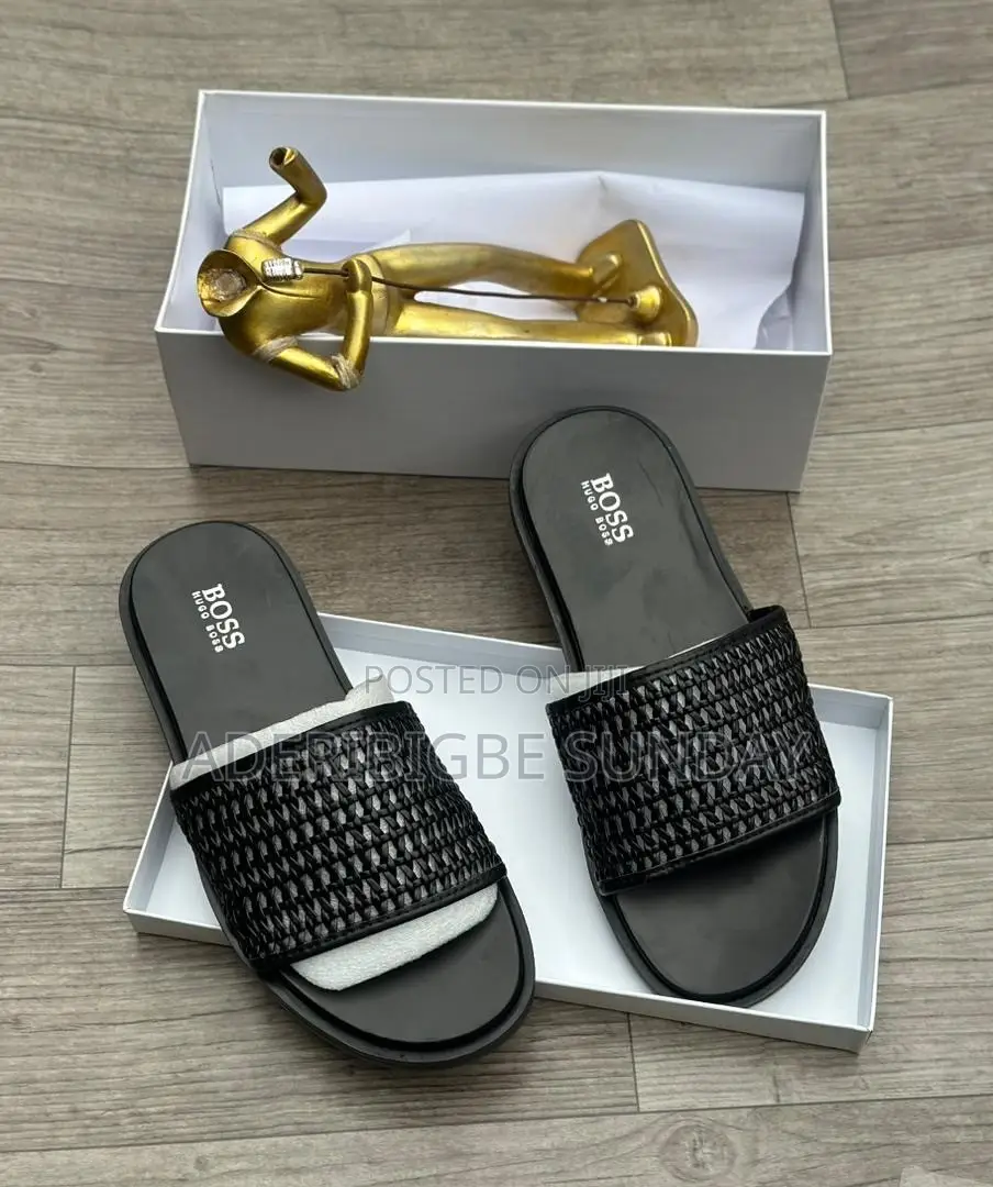 Classic Leather Men's Slides