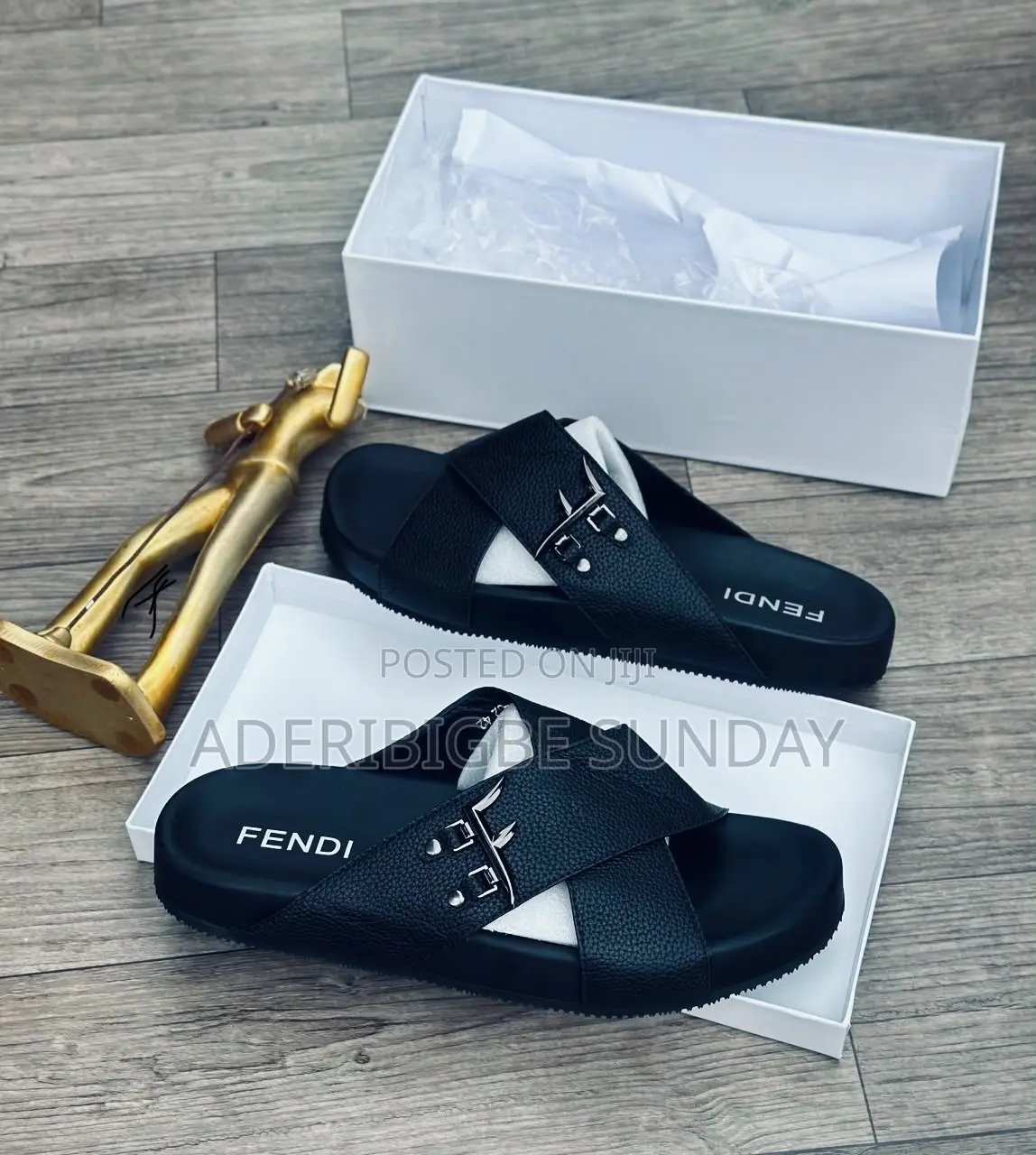 Classic Leather Men's Slides