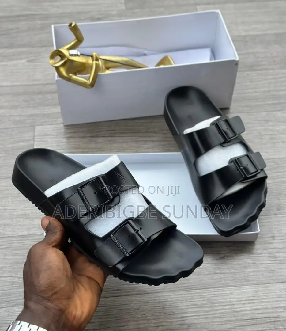 Classic Leather Men's Slides