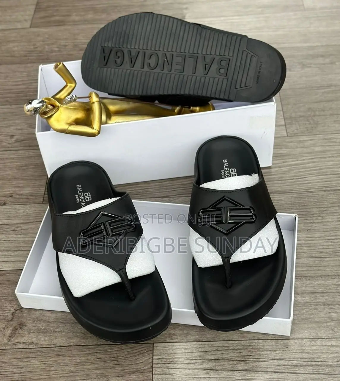 Classic Leather Men's Slides