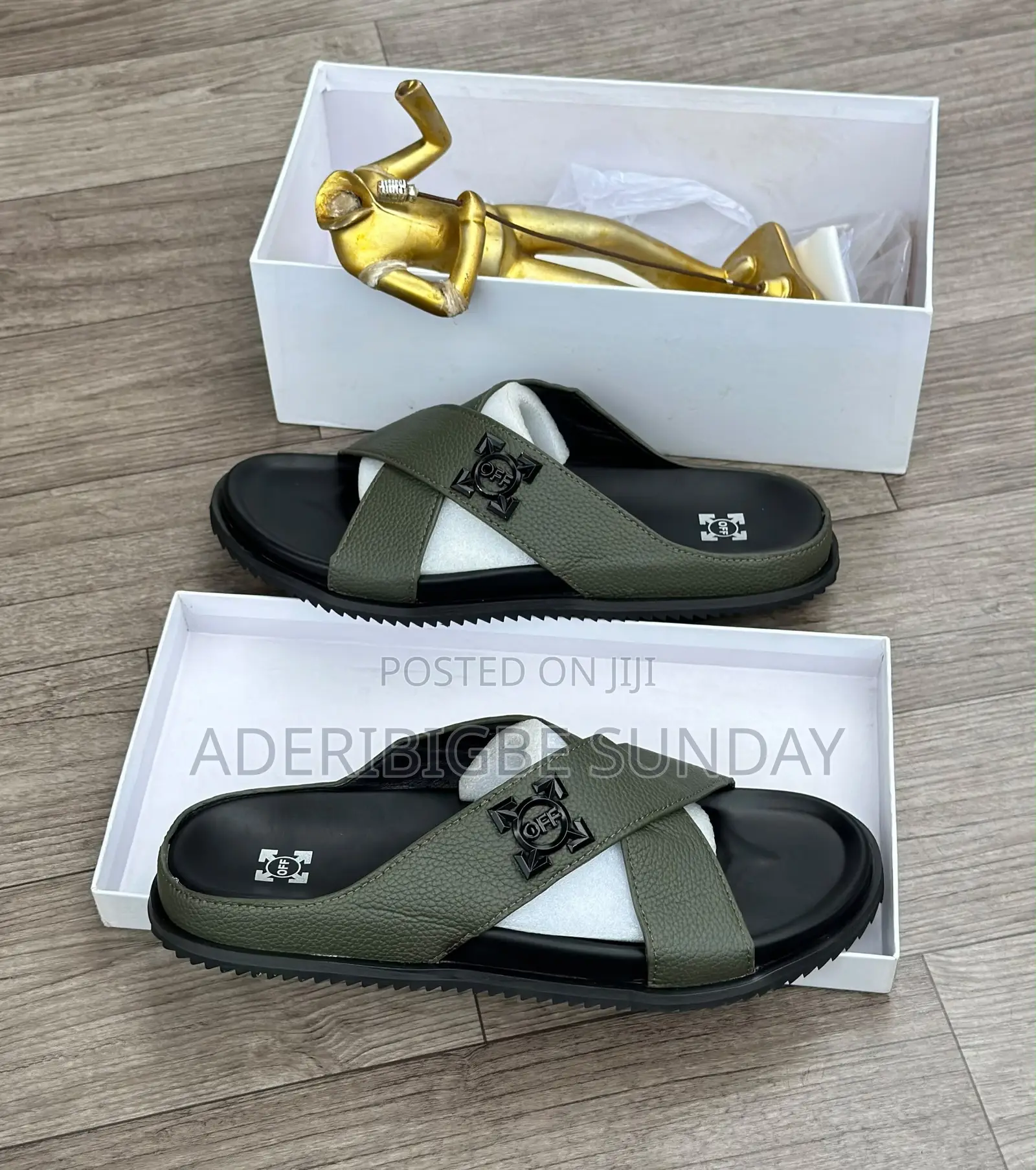 Classic Leather Men's Slides