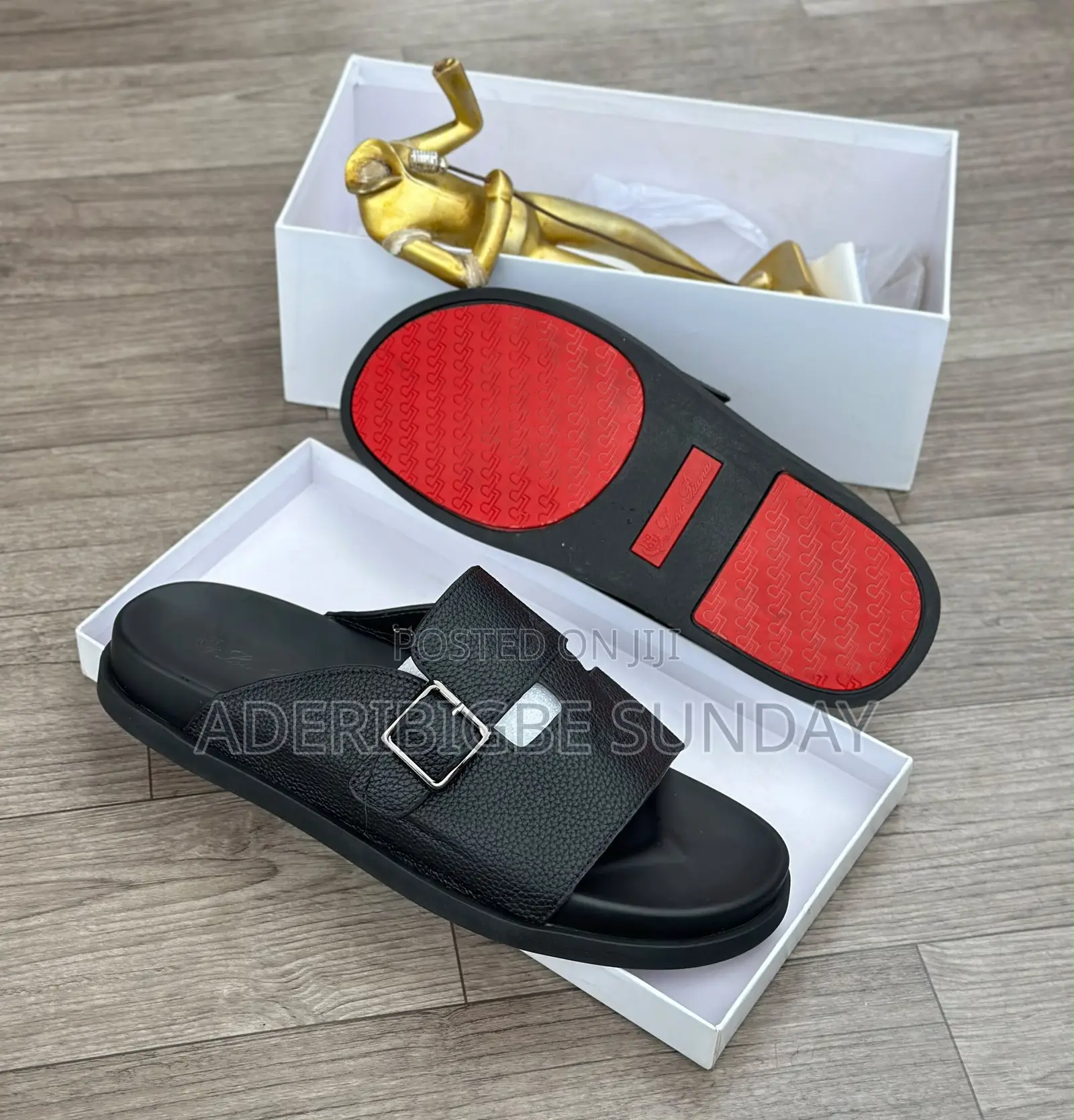 Classic Leather Men's Slides