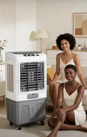 80L 350W Industrial Air Cooler - 3-in-1 Evaporative Cooler