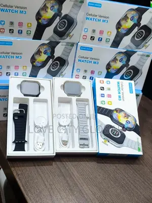 M3 B29 SIM Card Smartwatch Unisex HD Camera, BT Call, Fitness Tracki