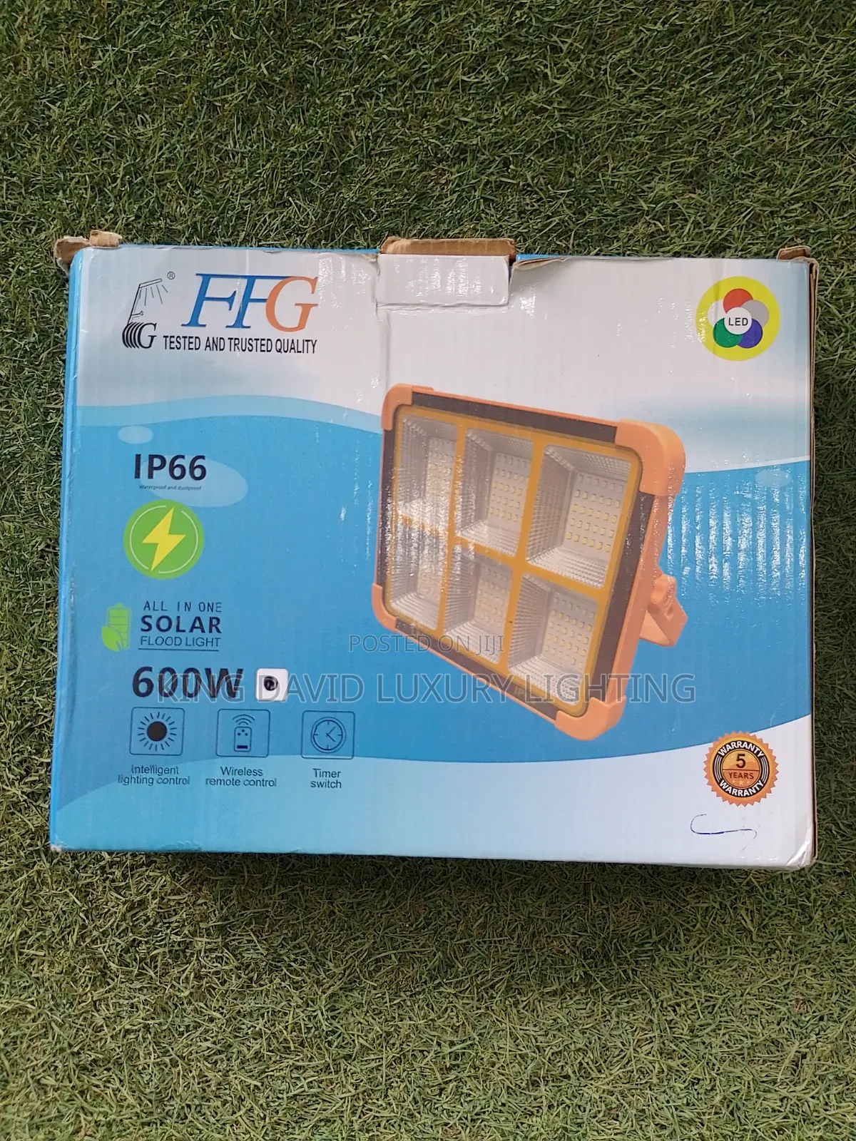 FFG 600W All-in-One Solar Flood Light