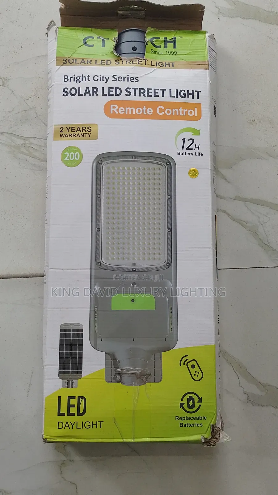 CTORCH Bright City Series 200W Solar