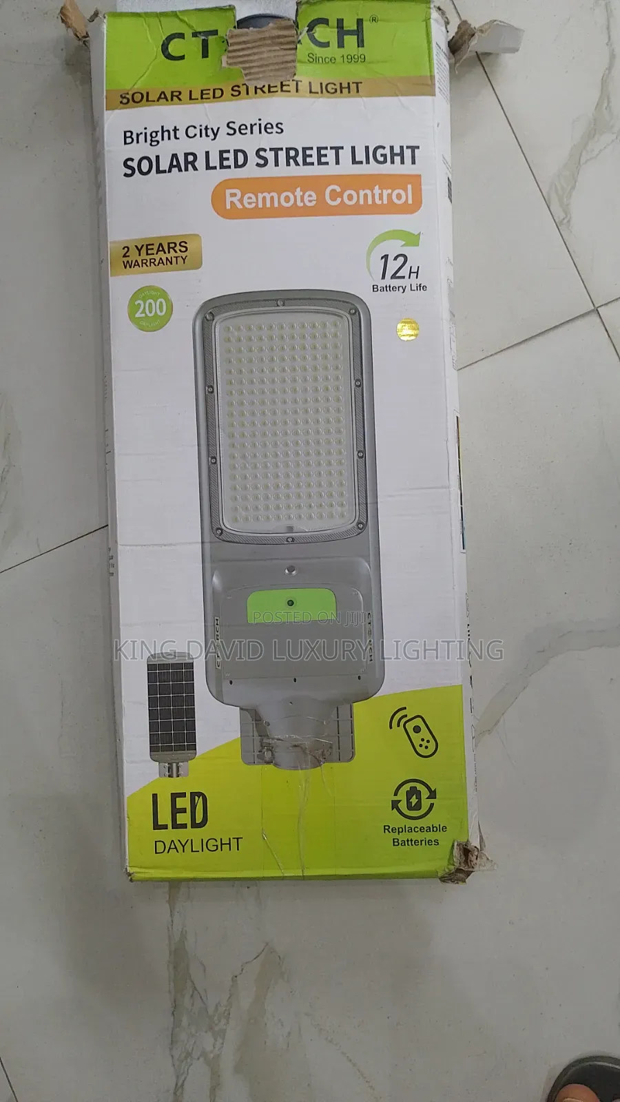 CTORCH Bright City Series 200W Solar