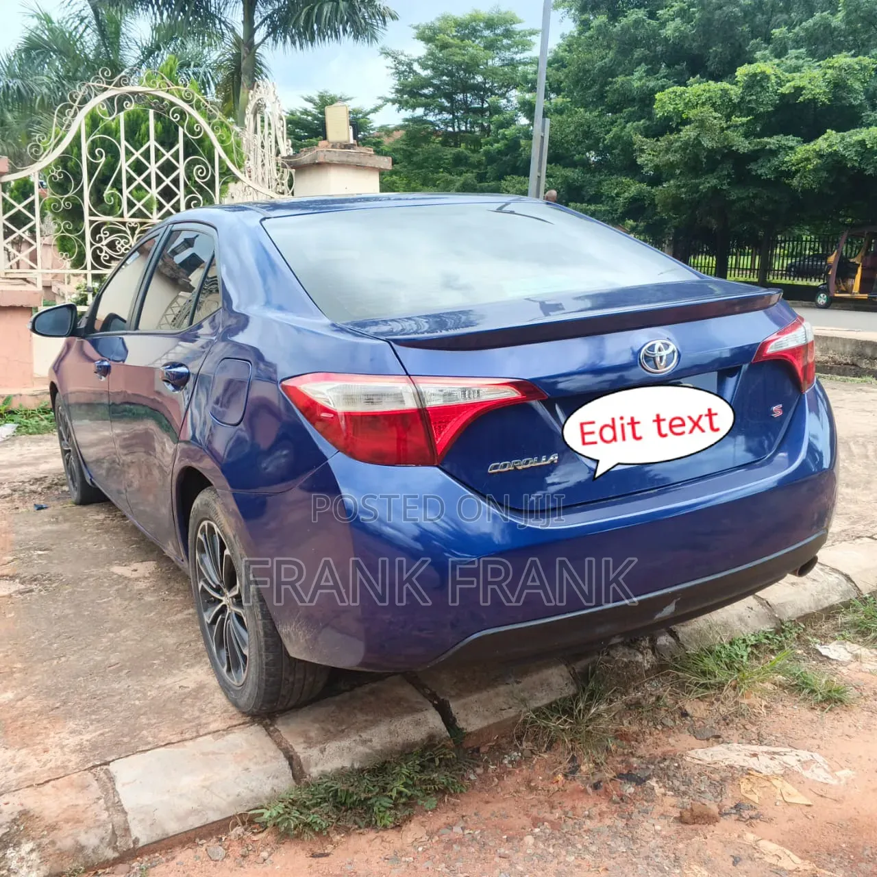 Toyota Corolla 2016 Blue