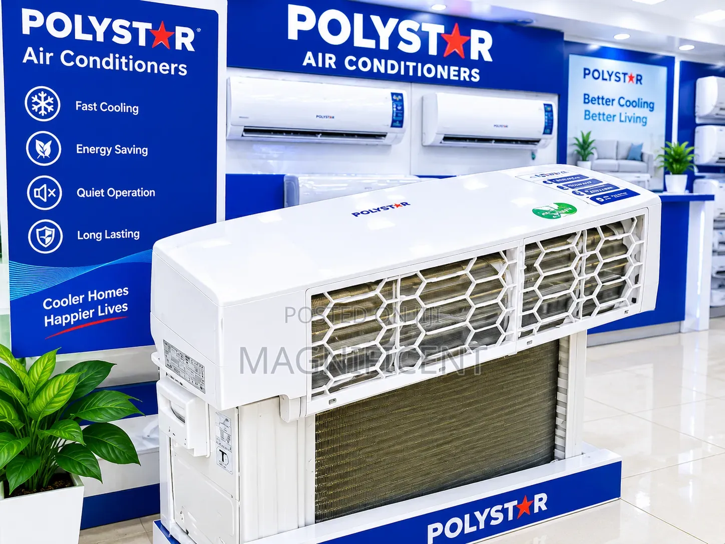 Polystar 2HP Inverter Split Air Conditioner – Powerful Energy Saving