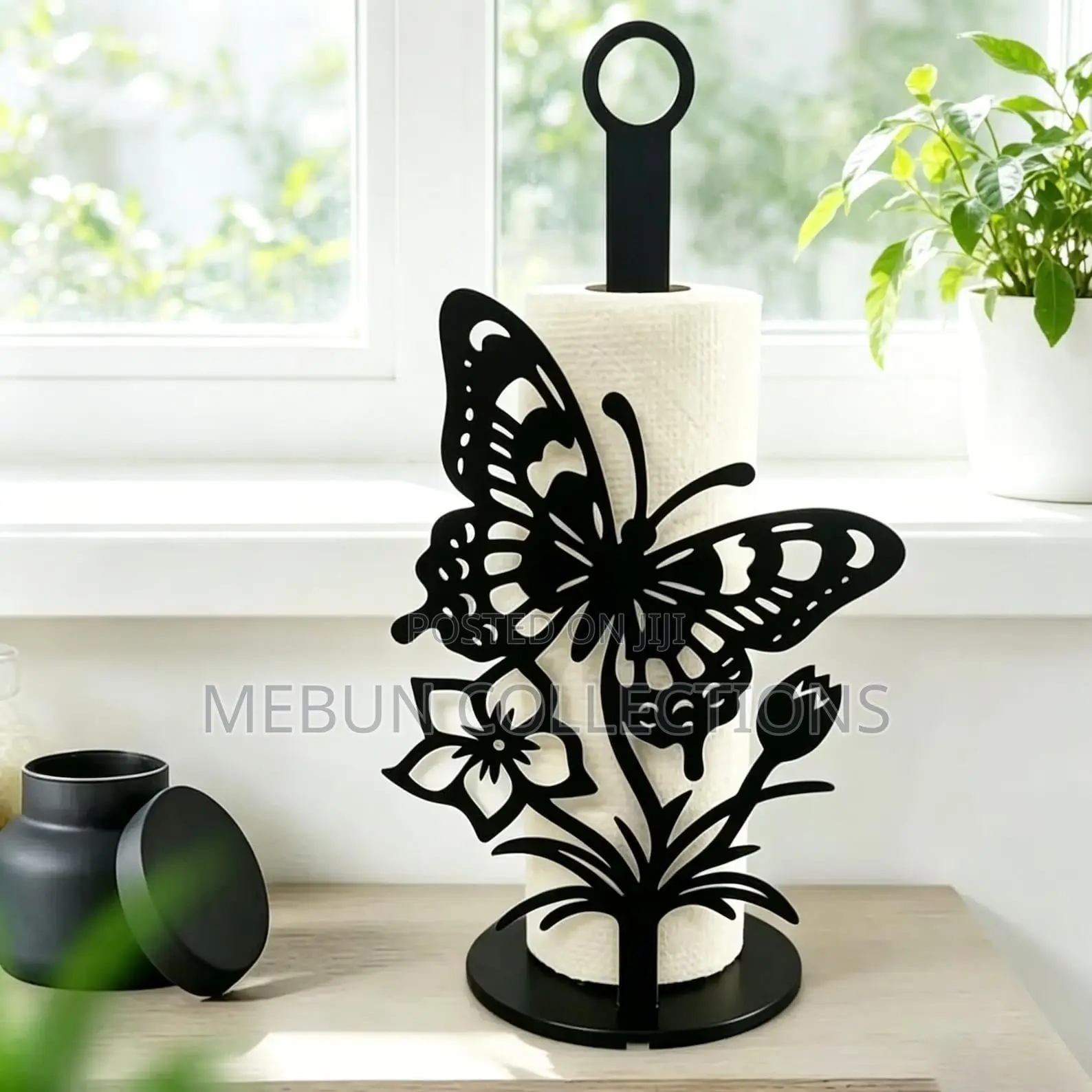 Butterfly Design Tissue Holder