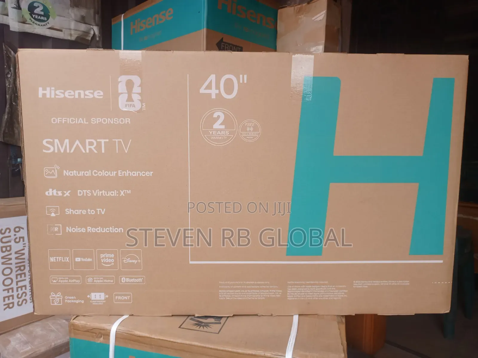 Hisense 40” Smart Led TV | 40a4s