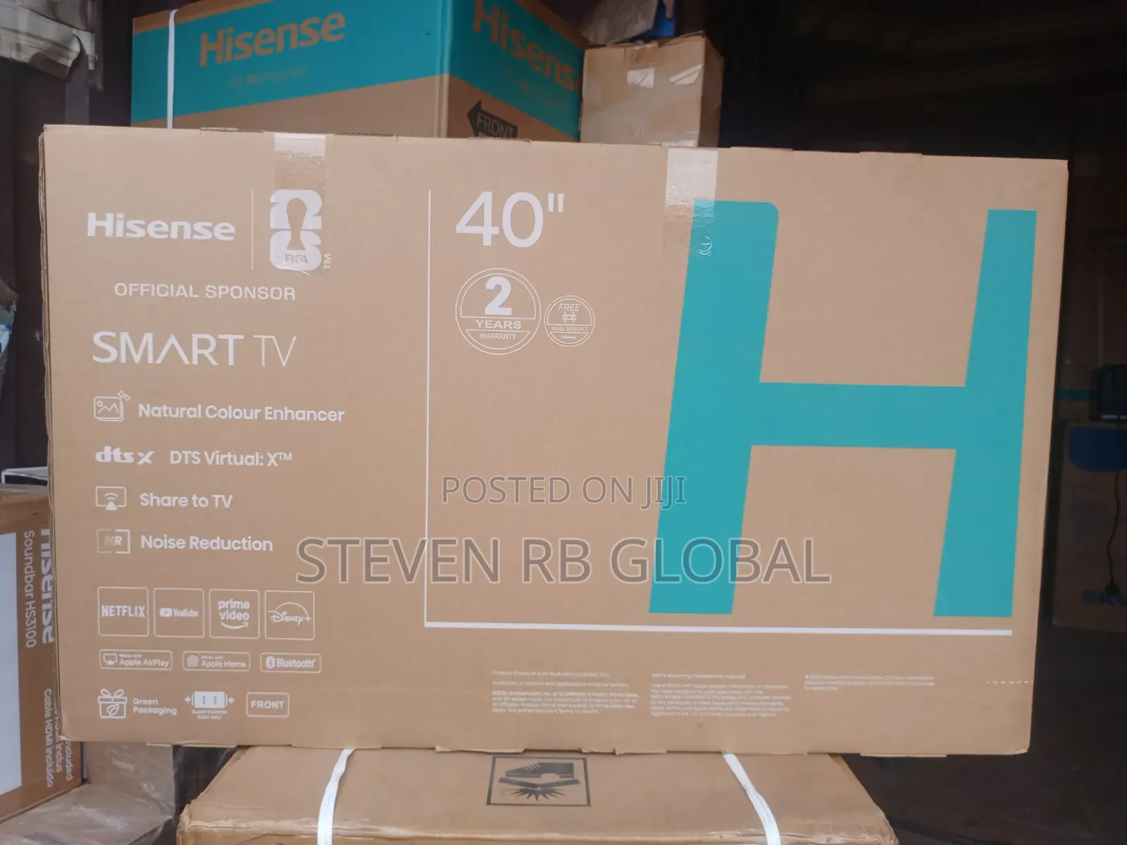 Hisense 40” Smart Led TV | 40a4s