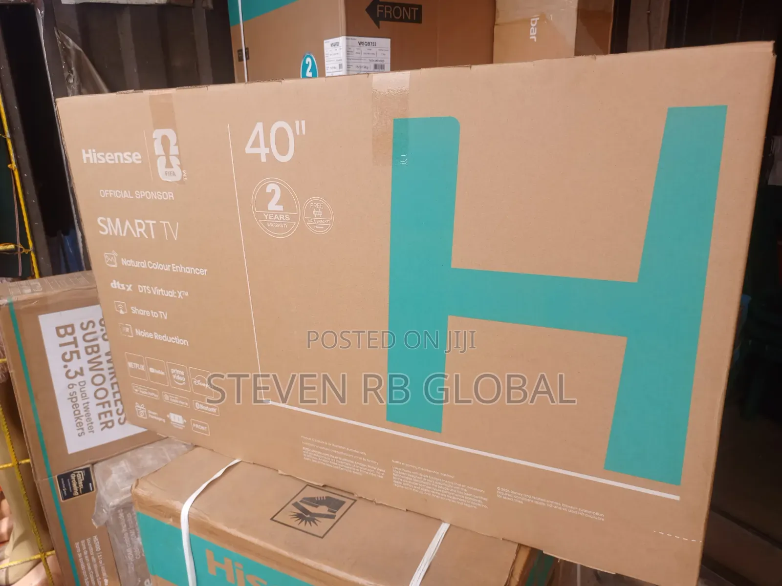 Hisense 40” Smart Led TV | 40a4s