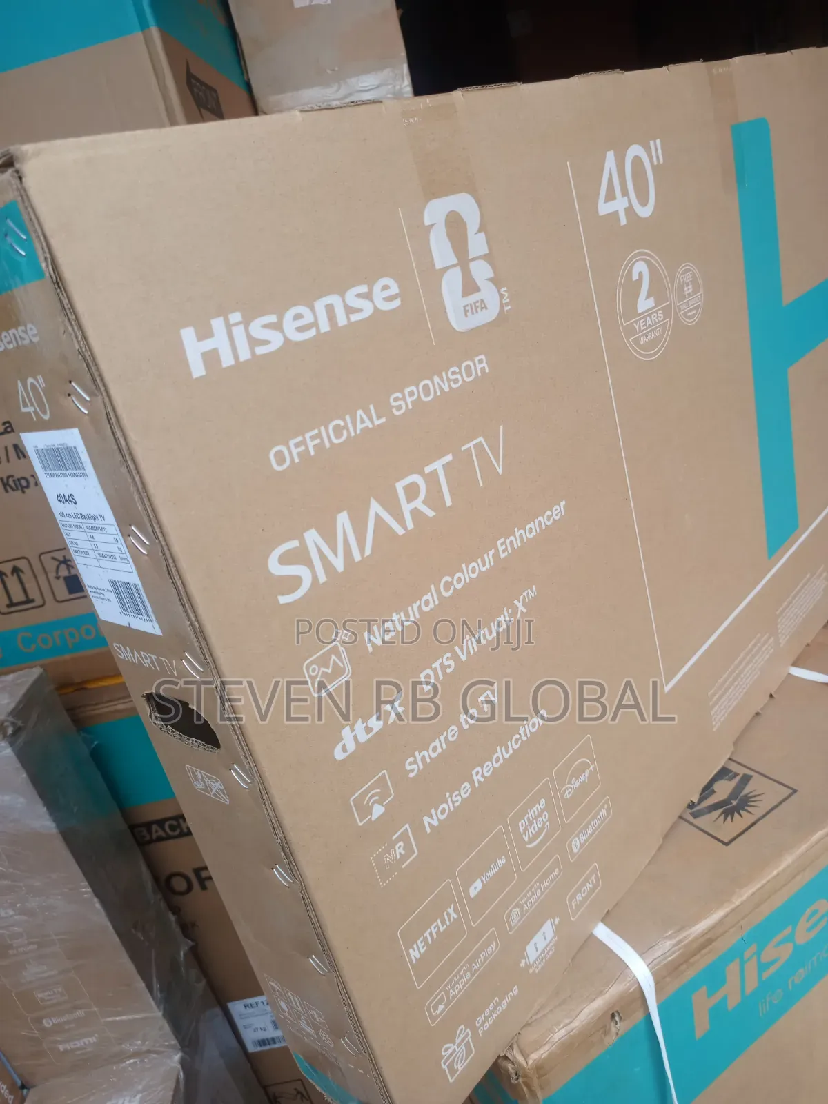 Hisense 40” Smart Led TV | 40a4s
