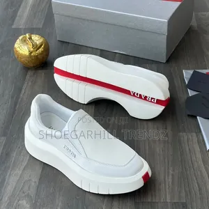 Men Prada Lace and Slipon Sneakers