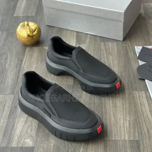 Men Prada Lace and Slipon Sneakers