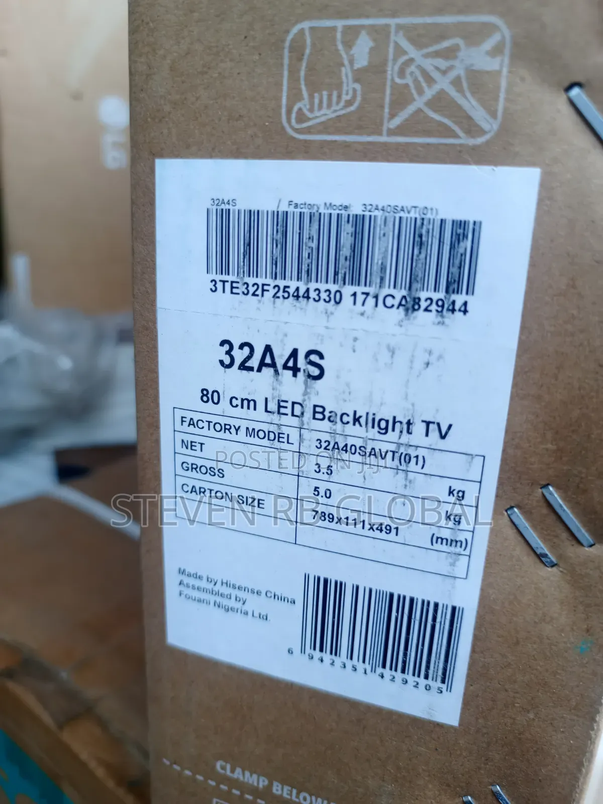 Hisense 32” Smart Led TV | 32a4s