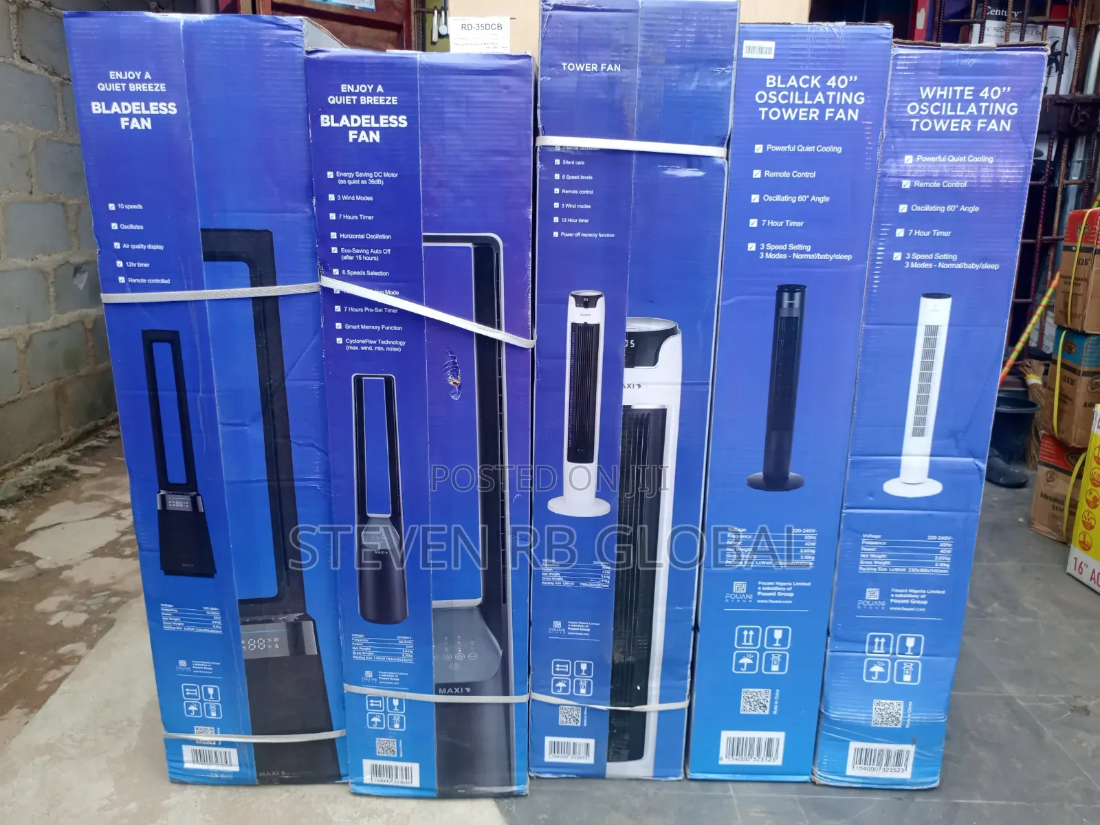 Maxi 44” Tower Fan | Fan10-16ar