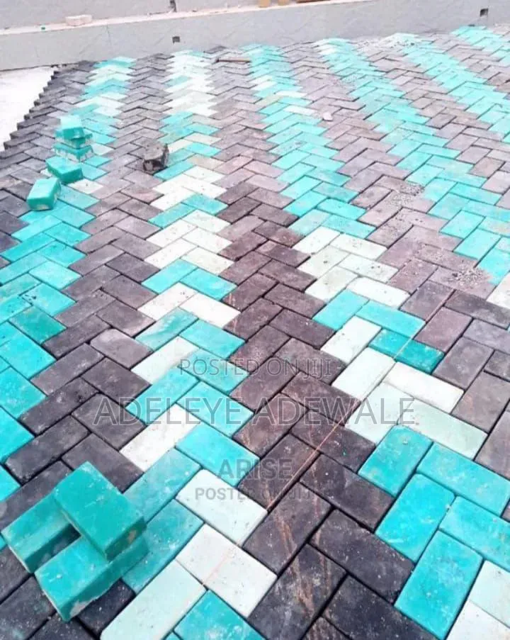 Interlocking and Tiles and Concrete