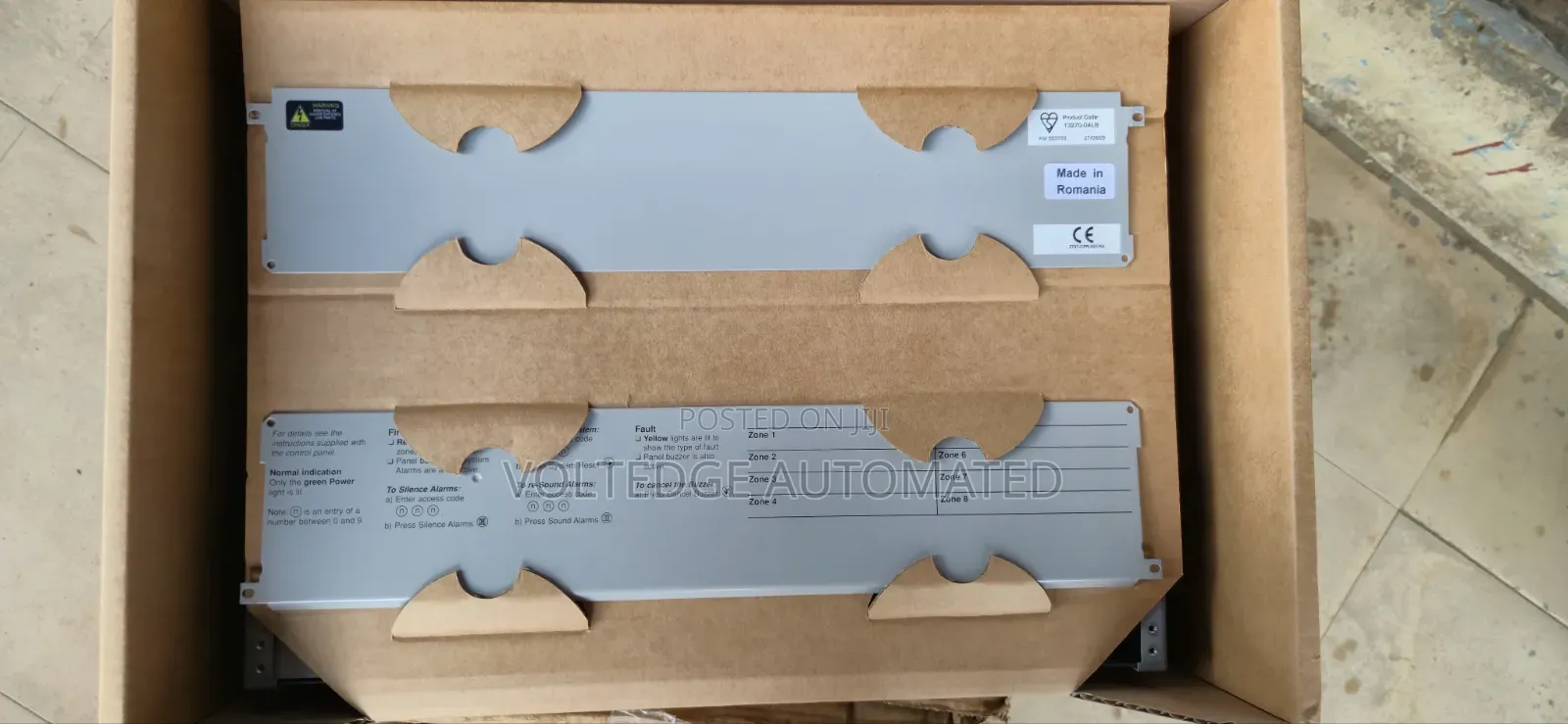 4 Zone Gent Conventional Fire Alarm Panel