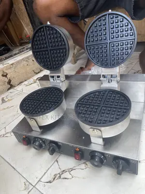 Commercial Waffle Bake Double