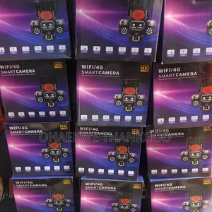 Triple Lens Solar Camera With 3-PTZ Auto-Rotate