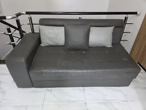 5 Seater L Shape Leather Sofa