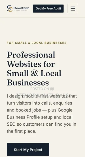 Professional Website Design, Google Business Profile, Promo Videos